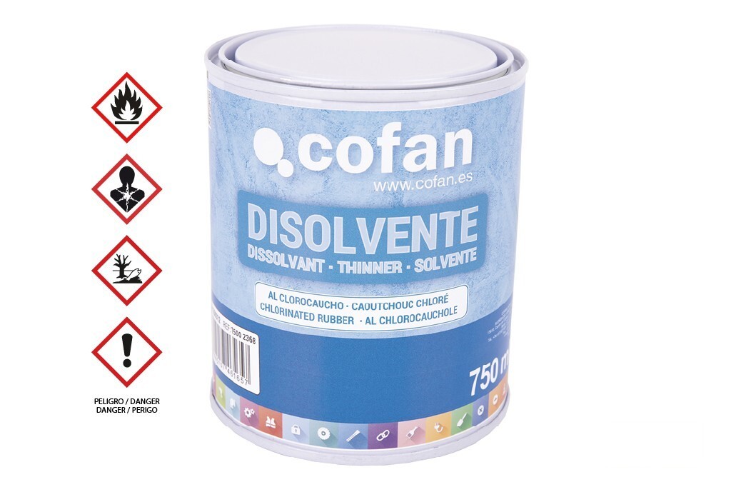 Disolvente Clorocaucho 750 Ml