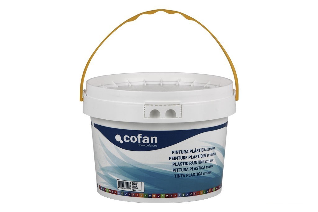 Pintura Plástica Exterior Mate 10 Kg Blanco