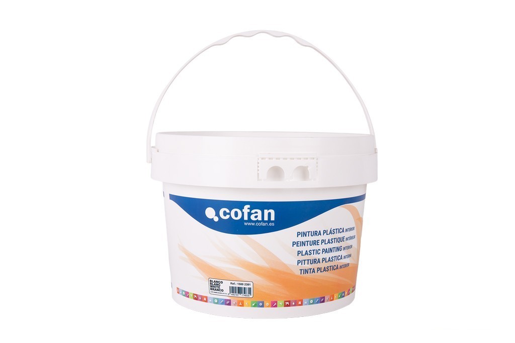 Pintura Plástica Interior Mate 10 Kg Blanco