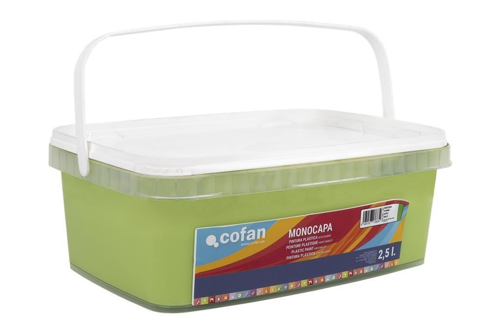 Pintura Plástica Monocapa Manzana (2,5 Lt)