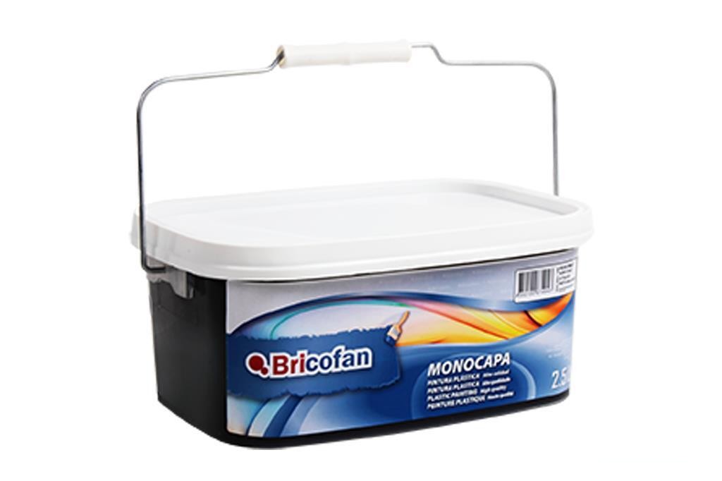 Pintura Plástica Monocapa Negro (2,5 Lt)