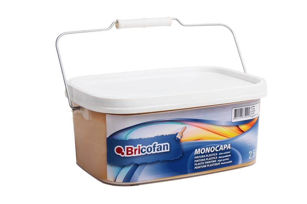 Pintura Plástica Monocapa Ocre (2,5 Lt)