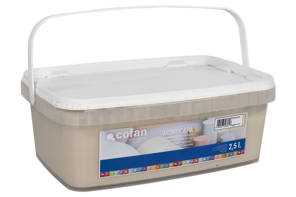 Pintura Plástica Monocapa Piedra Suave 2,5 L
