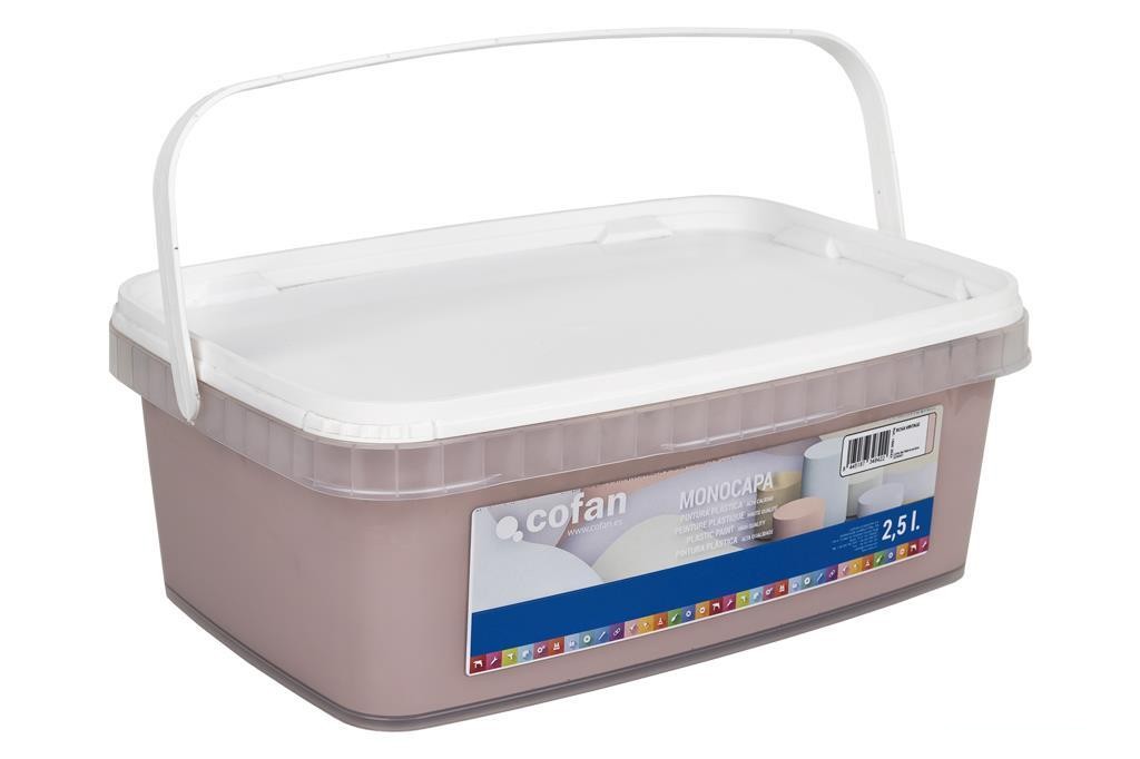 Pintura Plástica Monocapa Rosa Vintage 2,5 L
