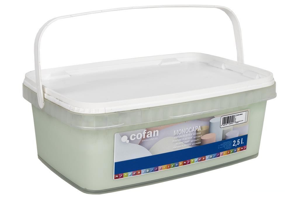 Pintura Plástica Monocapa Verde Brisa 2,5 L