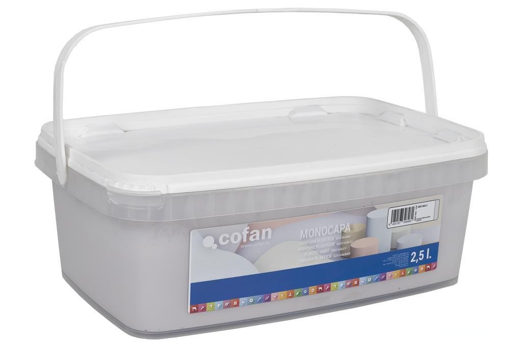 Pintura Plástica Monocapa Gris Hielo 2,5 L