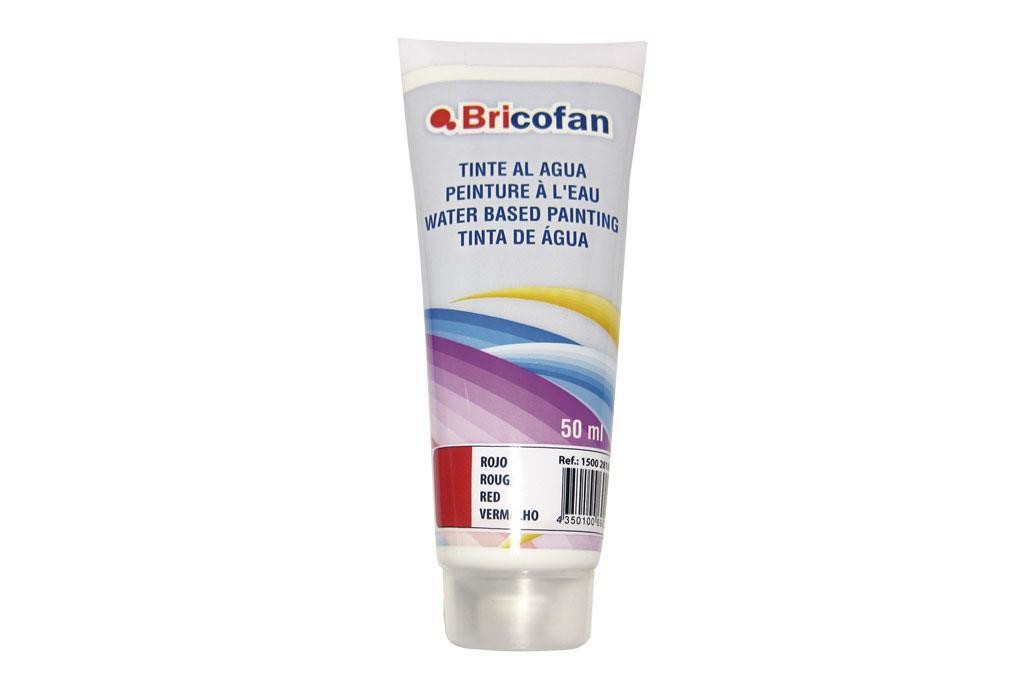 Tinte Al Agua Oxido Rojo 50ml