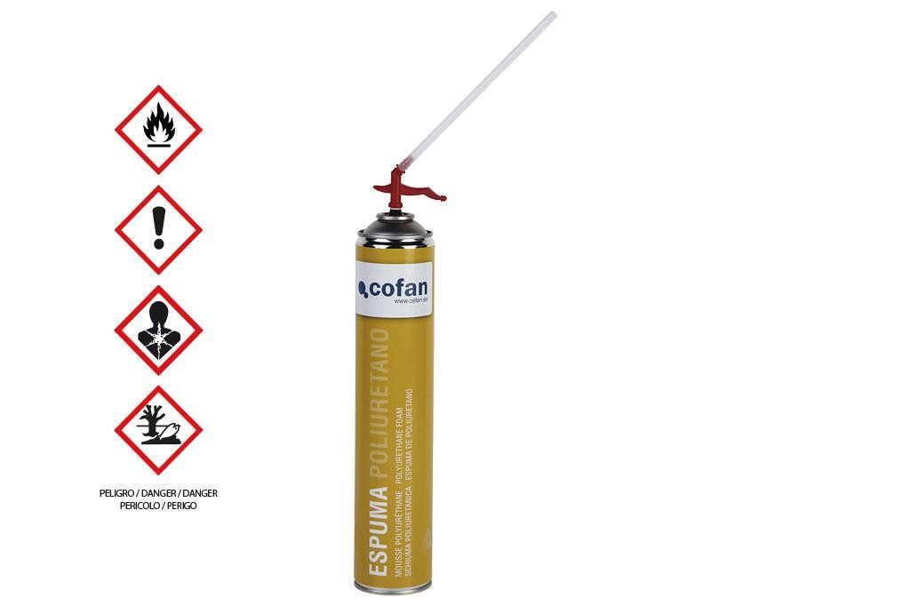 Espuma Poliuretano 750ml 45l Manual