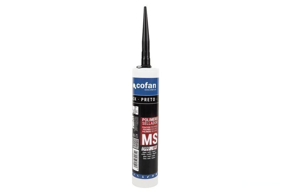 Polímero Sellador Ms 290 Ml Negro