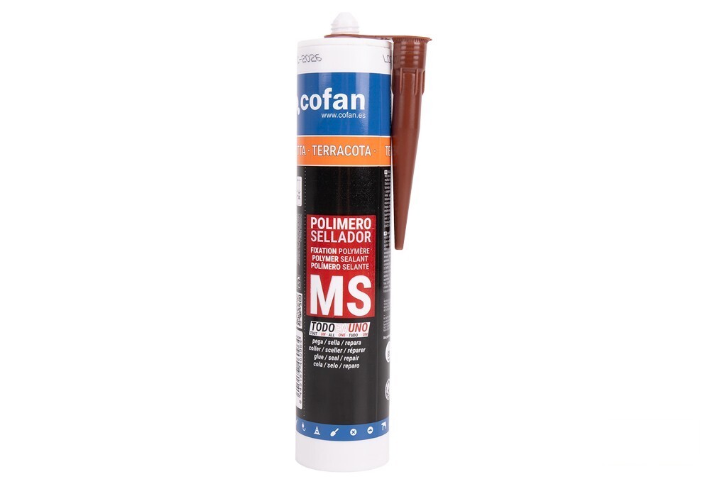 Polímero Sellador Ms 290 Ml Terracota