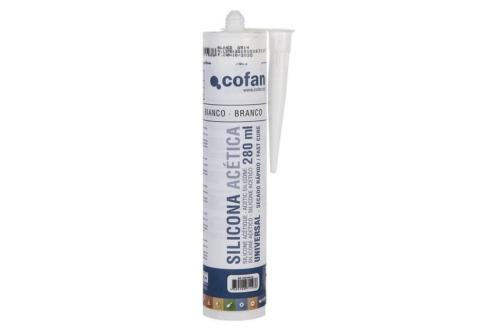 Silicona Acética Universal 280 Ml Blanco - vista alternativa