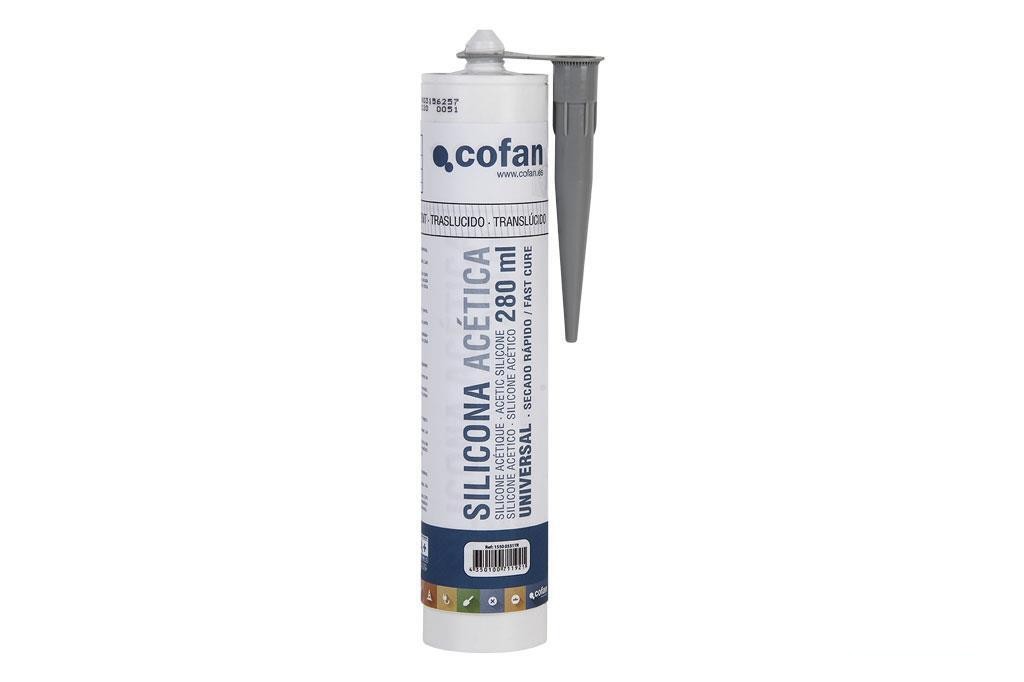 Silicona Acética Universal 280 Ml Translúcido - vista alternativa
