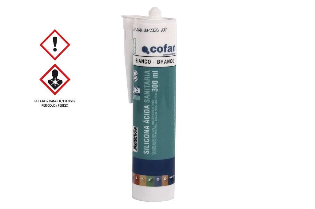 Silicona Ácida Sanitaria 300 Ml Blanco