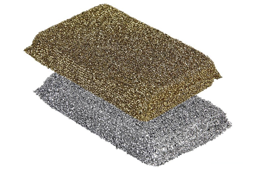 Pack de 2 Multiesponjas Color Oro y Plata