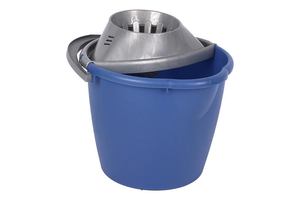 Cubo + Escurridor 13 L Azul