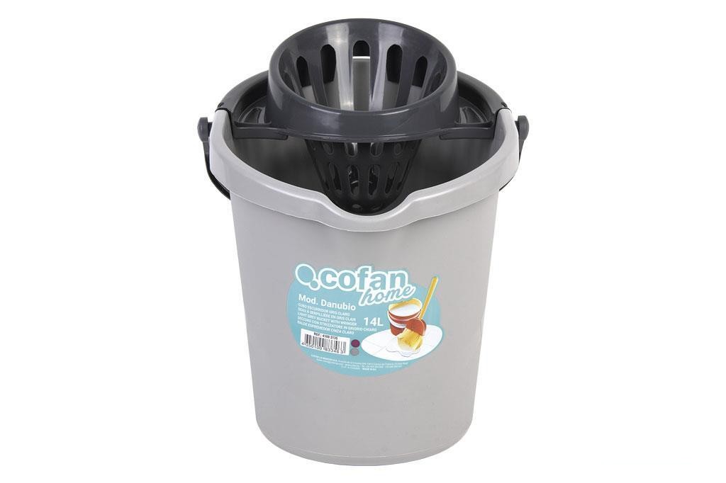 Cubo Escurridor 14 L Gris Claro - vista alternativa