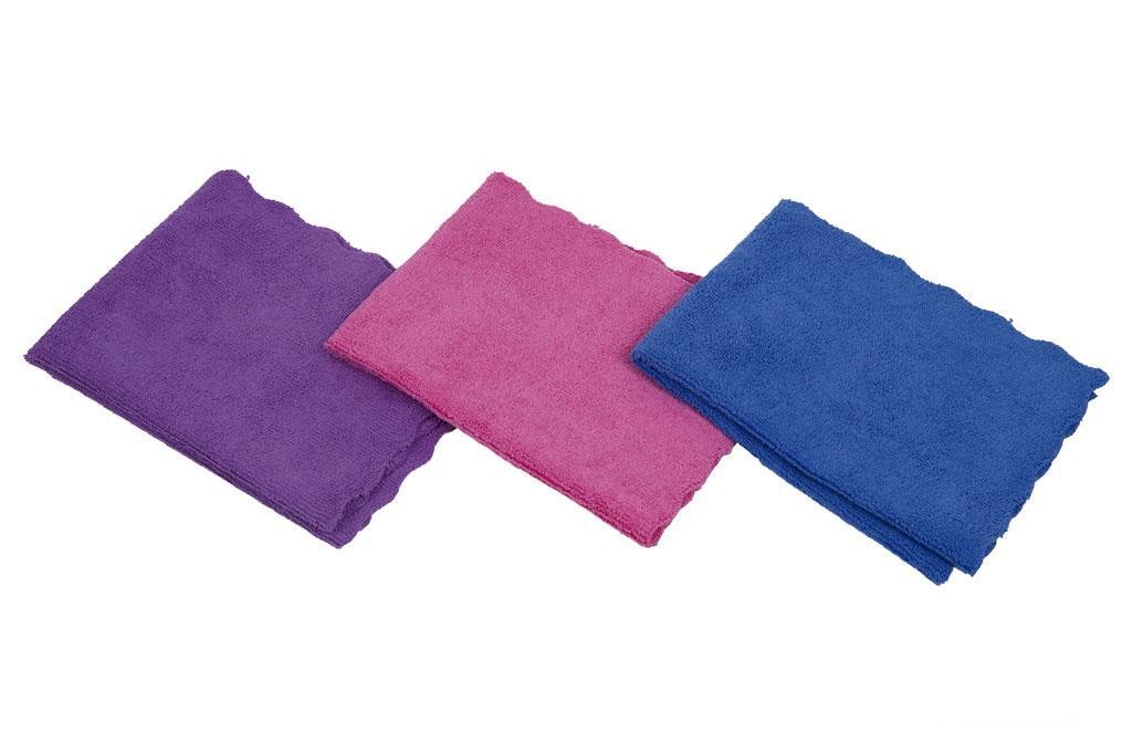Pack de 3 Bayetas de Microfibra 40X30Cm Venta Unitaria