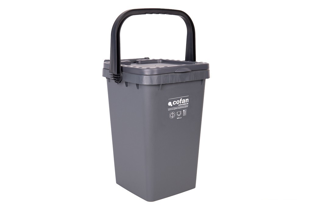Contenedor Gris para Restos 25L.