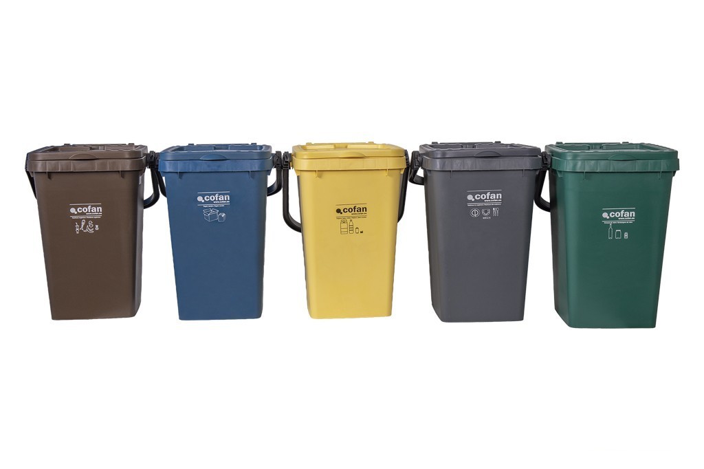 Contenedor Verde para Vidrio 25L. - vista alternativa