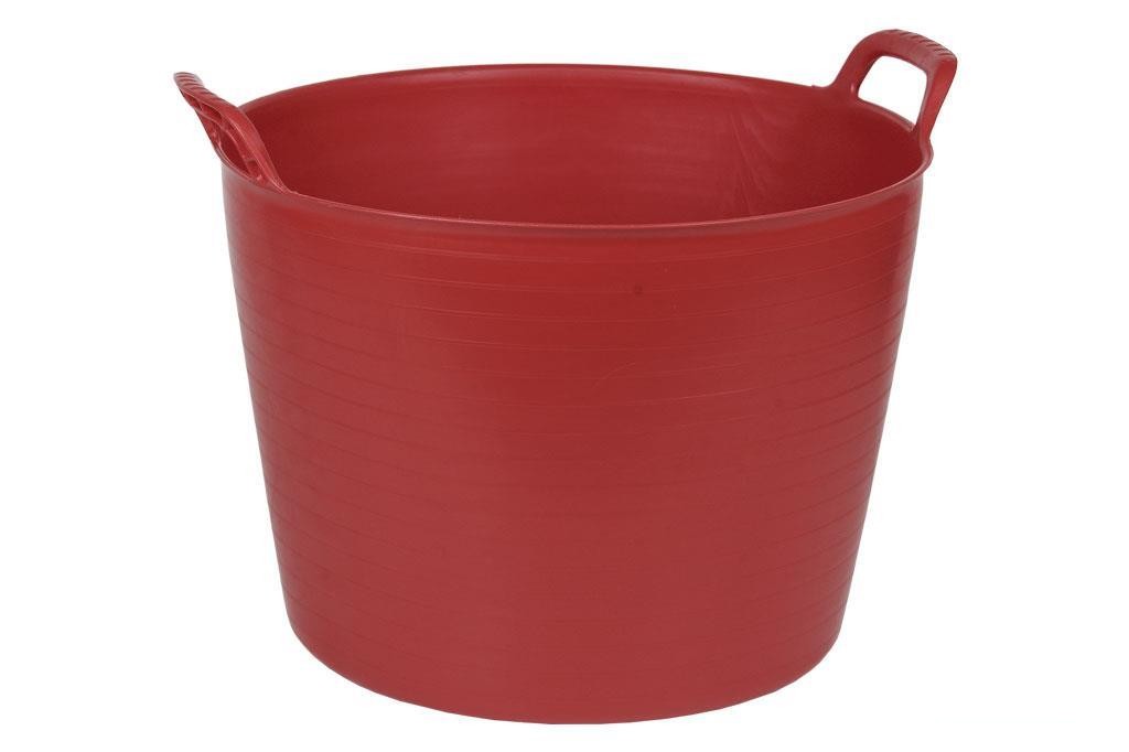 Capazo 42 L Rojo 48.5 X 45 X 38 Cm Venta Unitaria