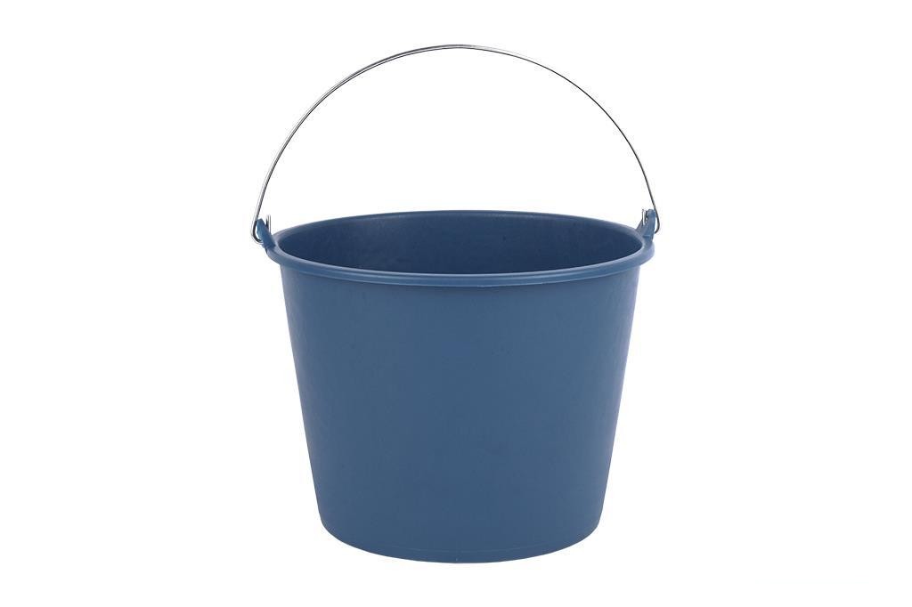 Cubo Plastic Asa Metal 8l