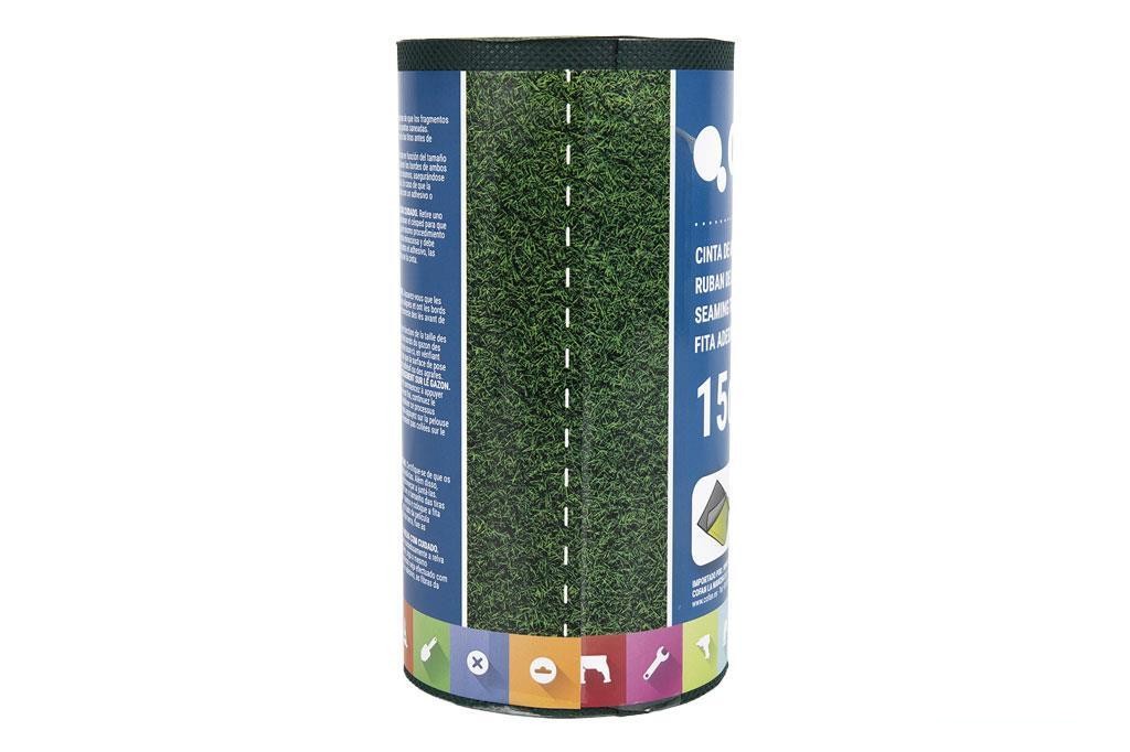 Cinta de Unión para Césped Artificial Una Cara 15 Cm X 5 M Verde