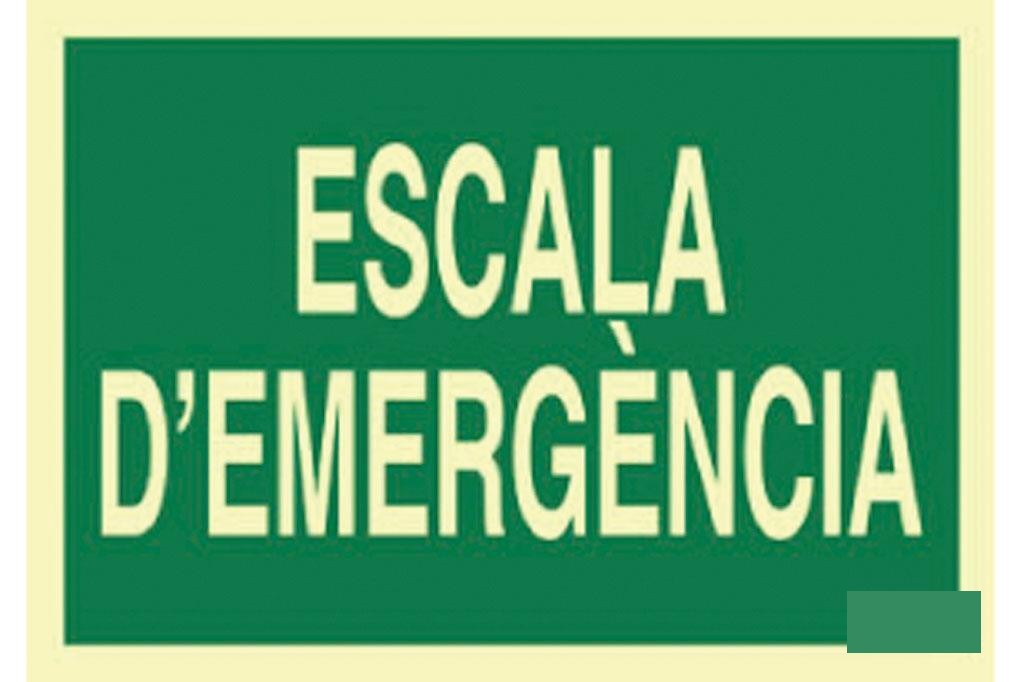 Señal Luminiscente 297X210Mm.