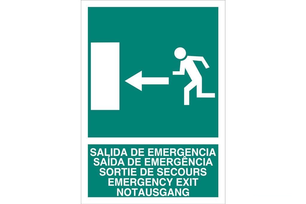 Señal Luminiscente 297X210Mm.
