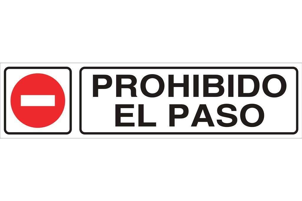 Señal Glasspack Adhesiva 250X62Mm.