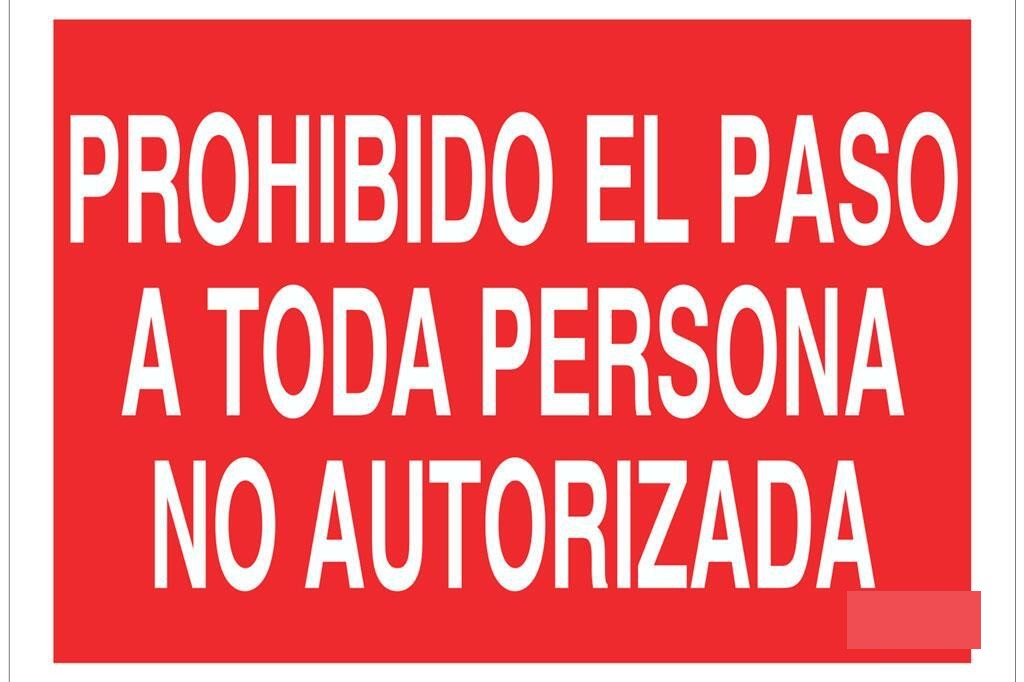Señal Poliestireno 420X297Mm