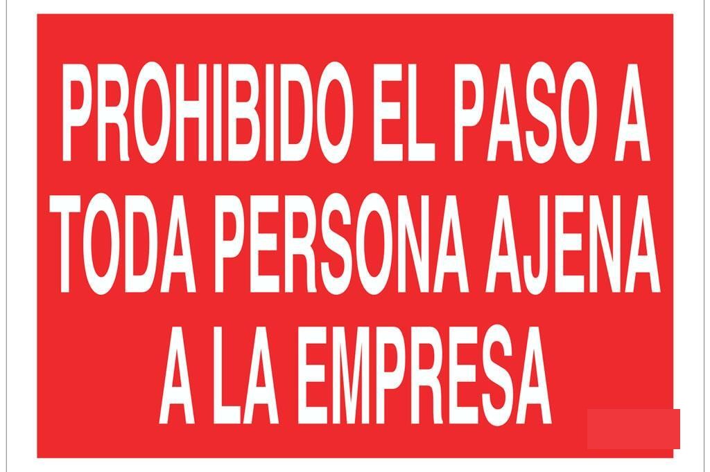 Señal Poliestireno 420X297Mm