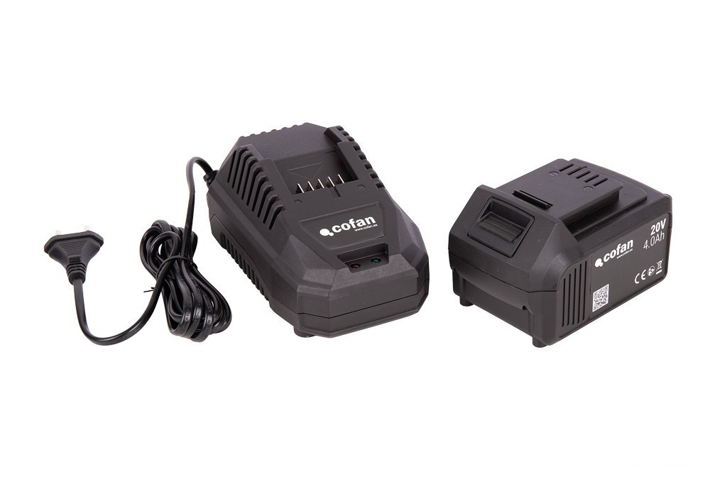 Pack Cargador 20 V 4.5 a y Batería Li-Ion 20 V 4.0Ah