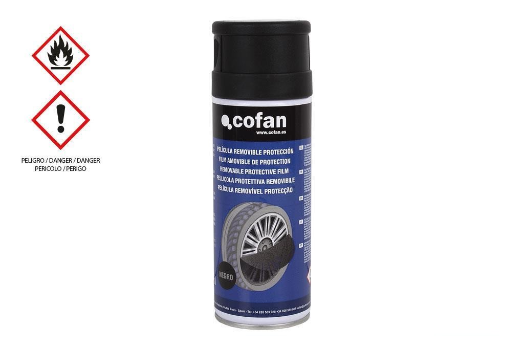 Pelicula Removible Protección Negro Mate 400 Ml