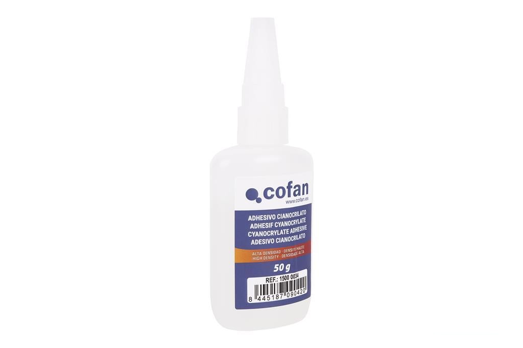 Adhesivo Cianoacrilato. Alta Densidad 50 G