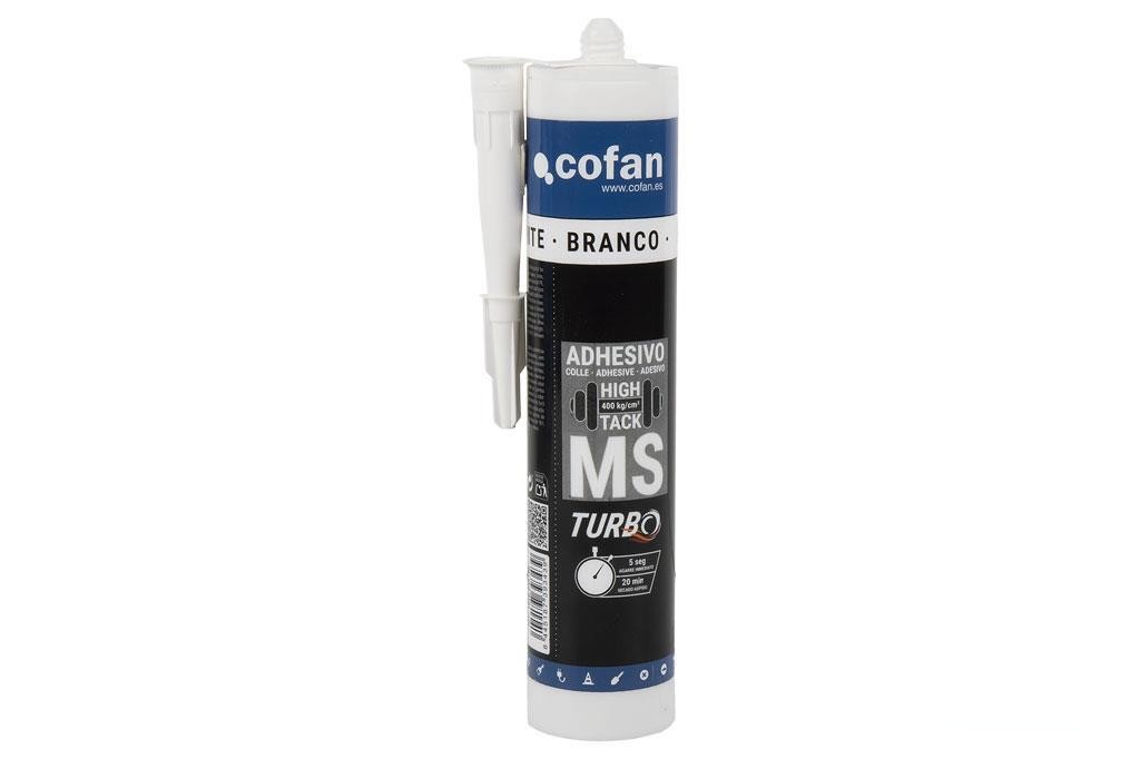 Adhesivo Ms Turbo High Tack 290 Ml Blanco