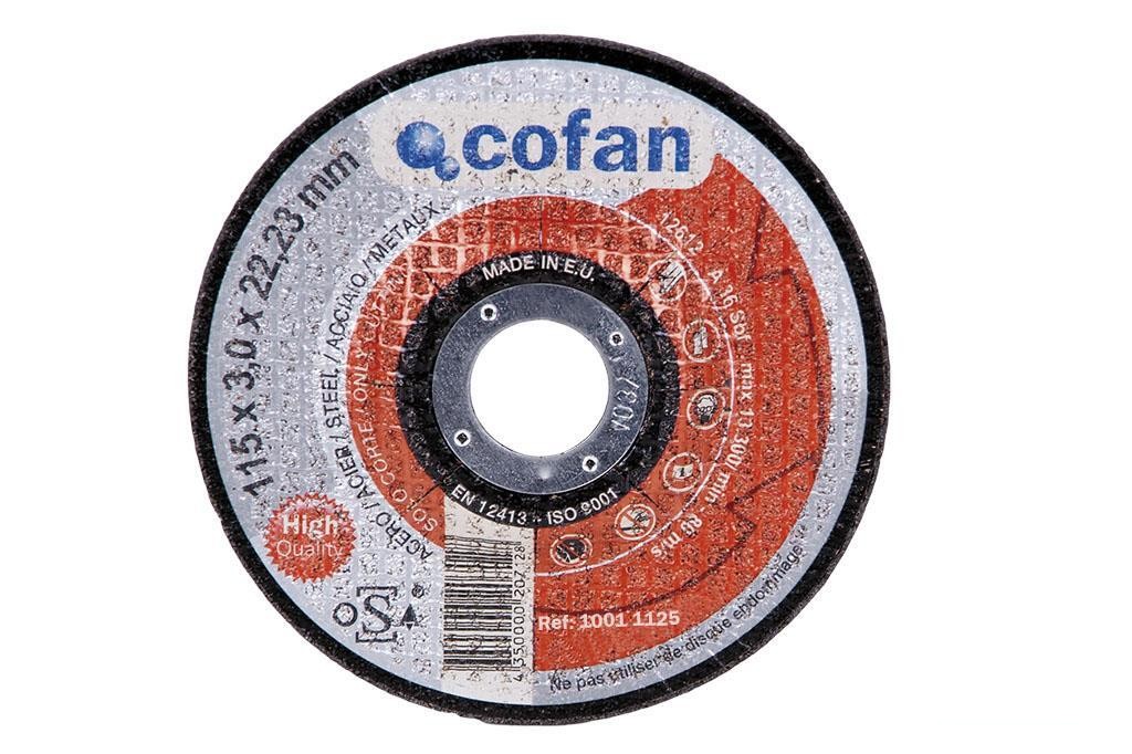 Disco Corte - 125X3,0X22,23 Metal Profes.