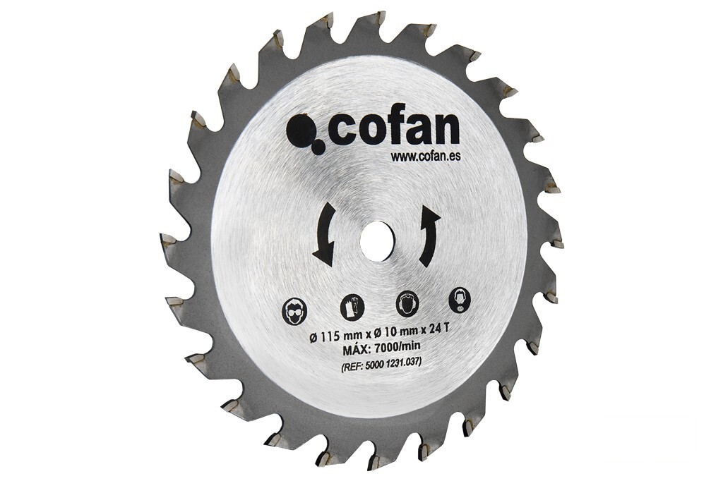 Disco Corte 115X10Mm 24T Minisierra Circular