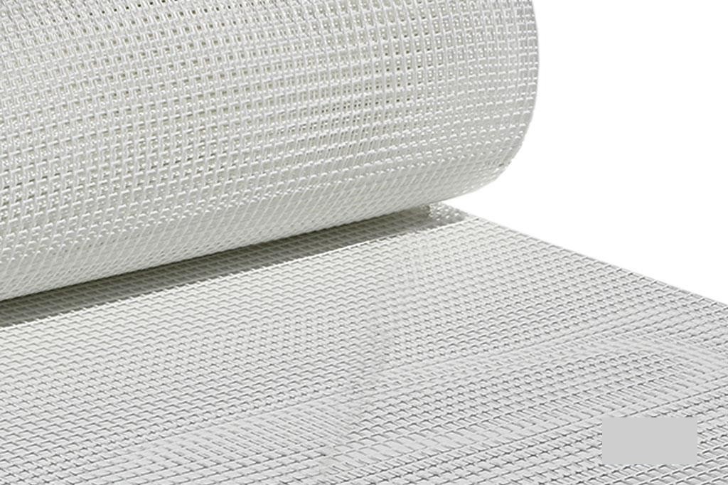 Malla Plast. Cuadrada Jardin 10mm Blanco 1X25M