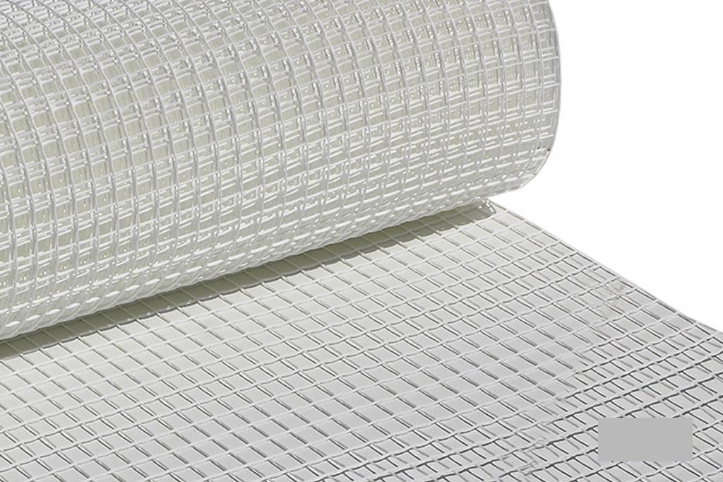 Malla Plast. Cuadrada Jardin 20mm Blanco 1X25M