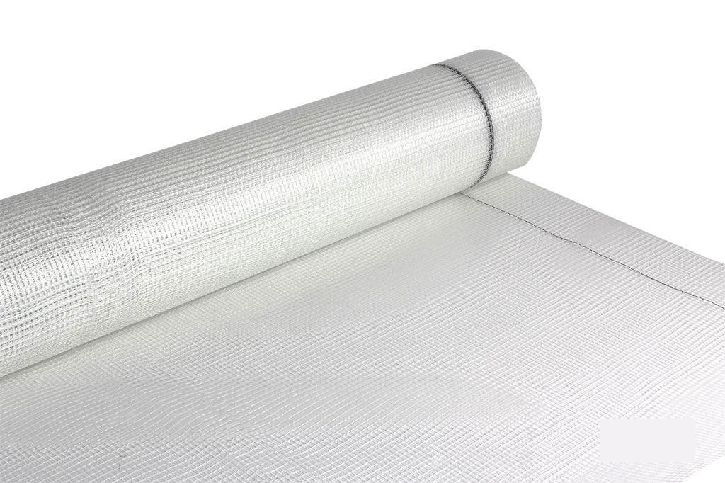 Rollo de 1X10 M Malla Fibra de Vidrio 5X5 Mm Revocos Yeso