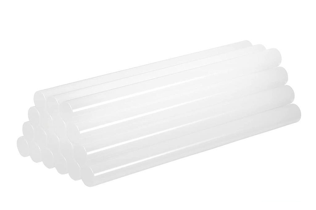 Cola Termofusible Transparente Barras Ø7 X 185 Mm 20 Uds