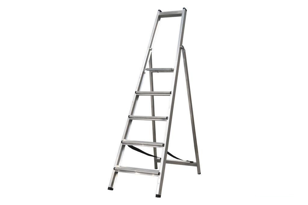 Escalera Aluminio Soldada 7 Peldaños - Reforzada