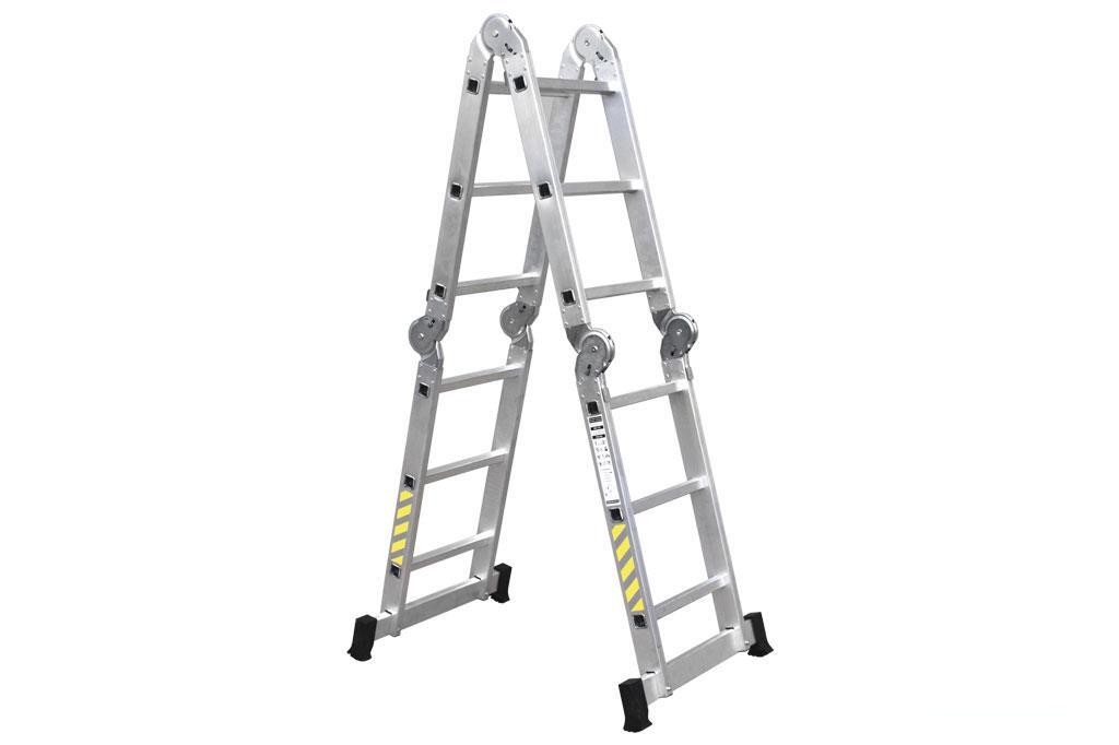 Escalera Multiusos Aluminio 4 X 3 Peldaños y 3,25 M - vista alternativa