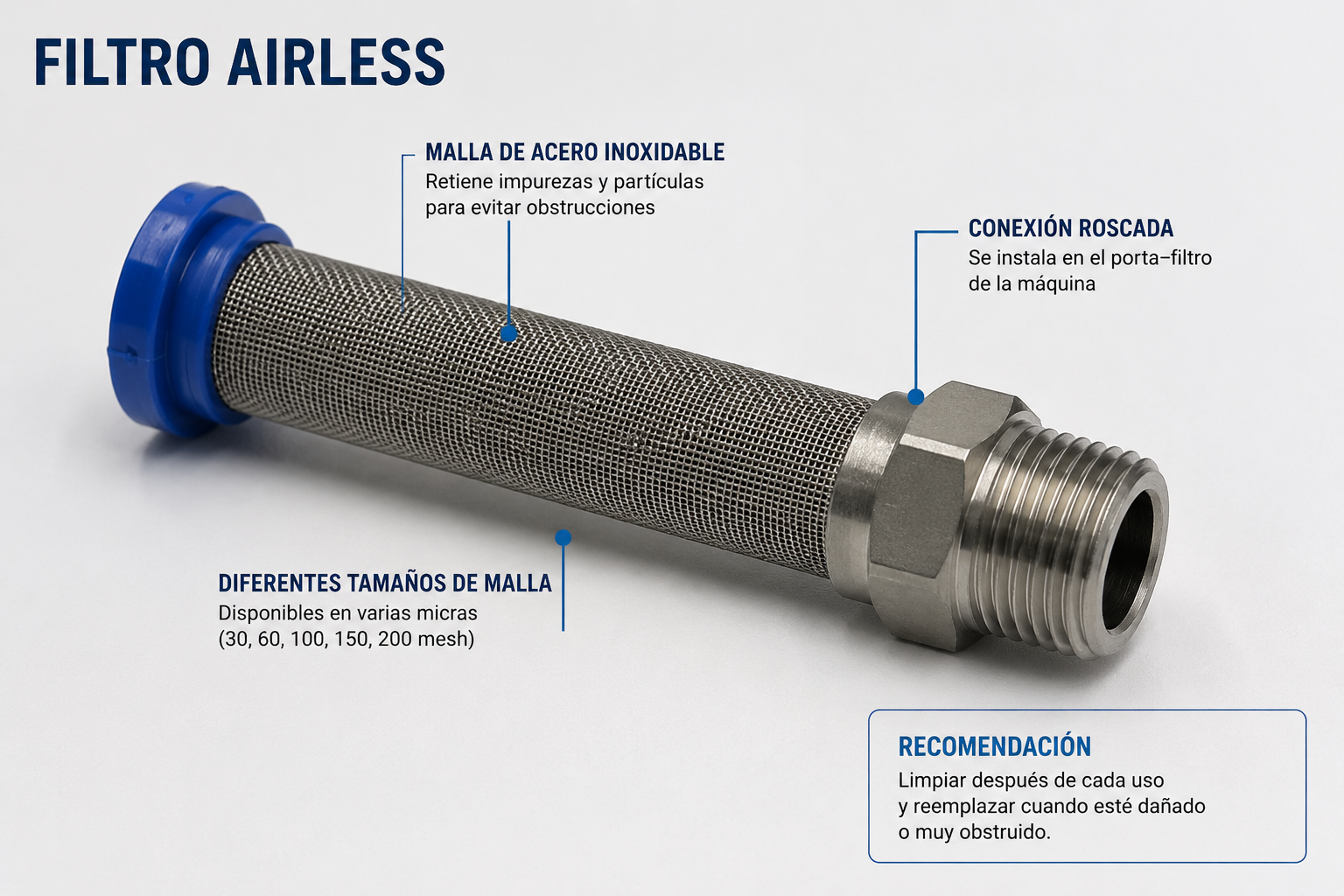 ¿Cuándo cambiar el filtro en una máquina airless? Guía completa para mantener un pulverizado perfecto