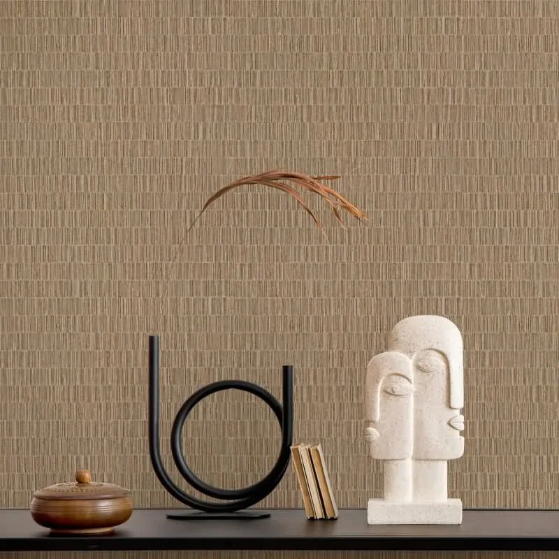 Papel pintado Elegancia natural en tonos tierra