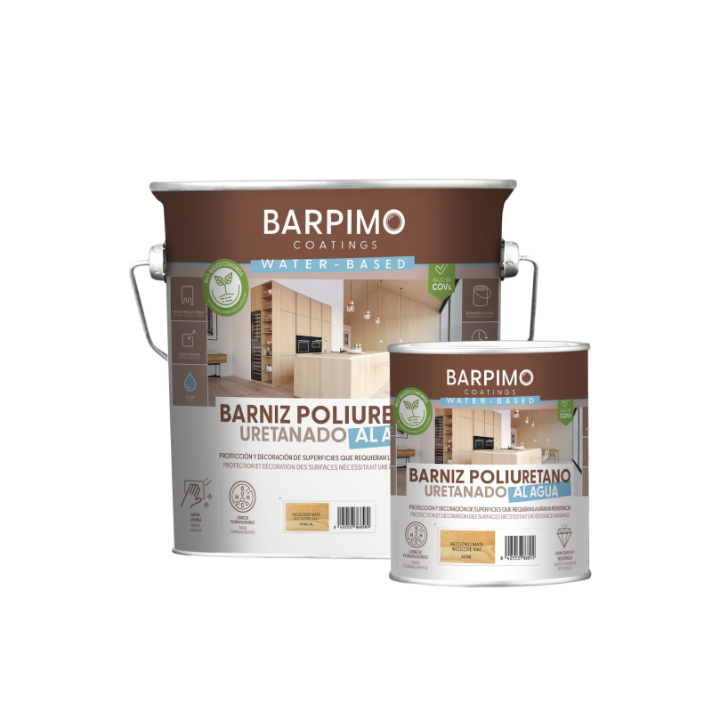 Barpimo Barniz Poliuretano Uretanado al Agua