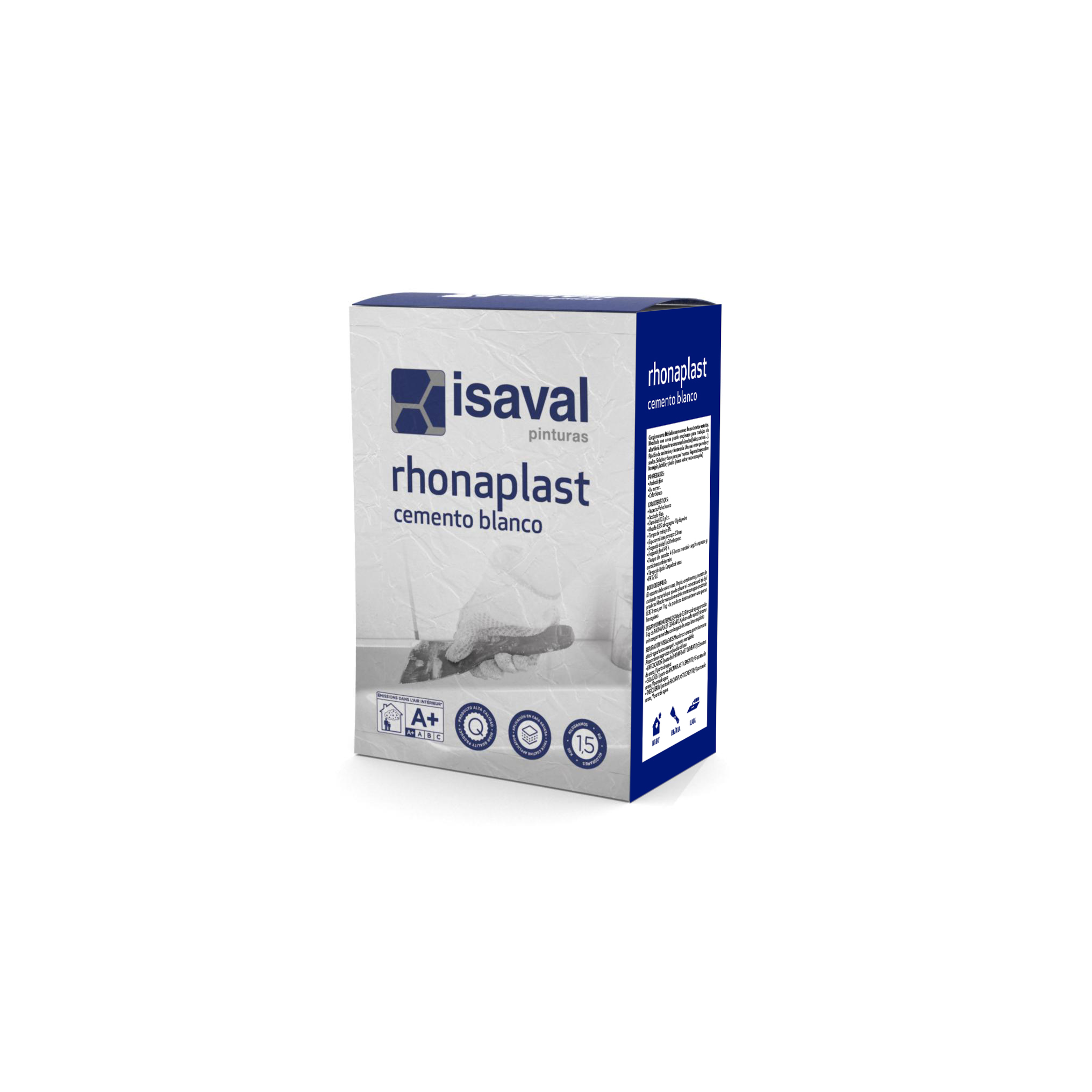 Isaval Rhonaplast Cemento Blanco