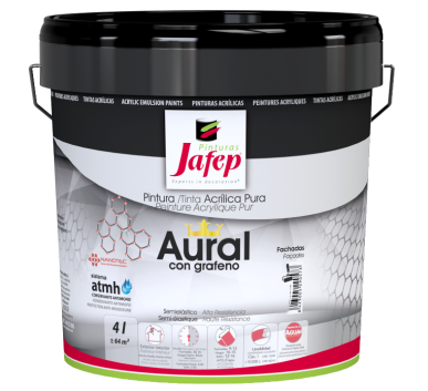 Jafep Aural Fachadas Texturado Grafeno Antimoho