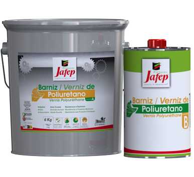 Jafep Barniz de Poliuretano Brillante Dos Componentes