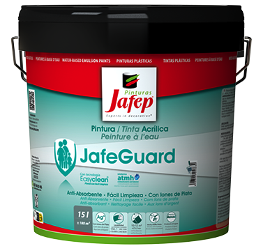 Jafep Jafeguard Pintura Acrílica Iones de Plata EasyClean